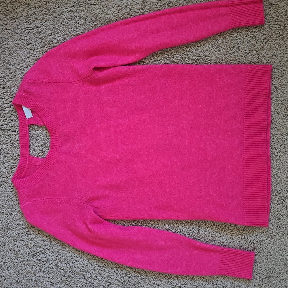 LOFT Fuzzy Pink Women's Sweater